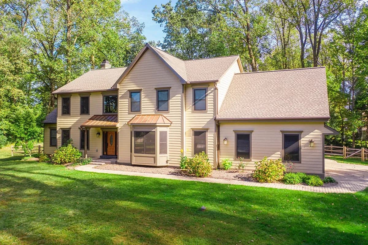 beautiful beige home